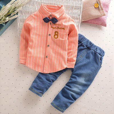 

2Pcs Infant Toddler Baby Boys Letter Print Tops Pants Outfits Clothes Set