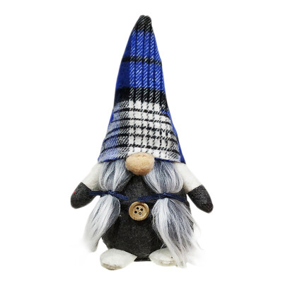 

Tied Beard Gnome Handmade Swedish Christmas Santa Tomte Plush Doll Holiday Figurines Toy Xmas Home Ornaments