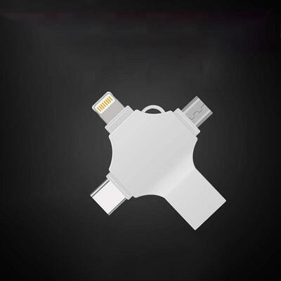 

Y03 20 Multi-functional 4-in-1 Metal USB Flash Drive U-Disk Memory Stick