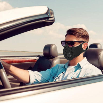 

Greensen Black Activated Carbon Dust Proof Filter Riding Mask Outdoors Biking Accessories