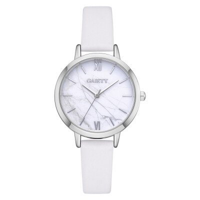 

Korean version of the small girl watch simple casual small fresh student PU quartz watch brand ladies watch