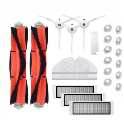 

23-PACK for Xiaomi S50 S51 Main Brush Filter Side Brush Mop Accessories