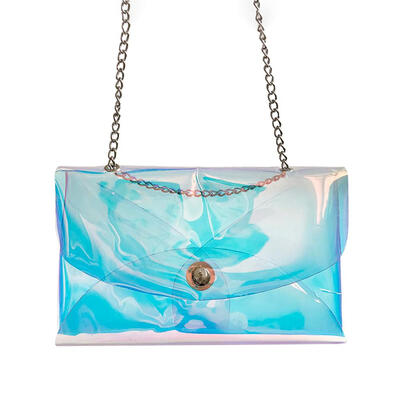 

PVC Transparent Crossbody Bag Women Messenger Shoulder Beach Bag Small Clut