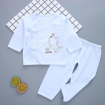 

0-3m Newborn Baby Clothing Set 2pcs Cartoon Animal Cotton Infant Underwear