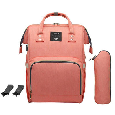 

Maternity Waterproof Diaper Bag USB Charging Large Mummy Nursing Backpacks
