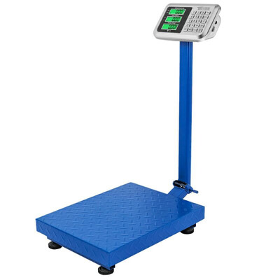 

660lbs 300kg Foldable Digital Floor Bench Scale Postal Platform Shipping