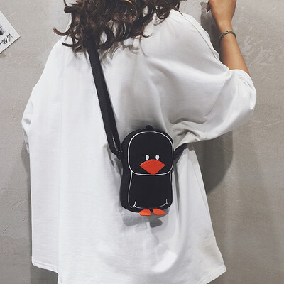 

Summer small bag wild ins Messenger bag female bag 2019 new wave small fresh fashion duck duck bag