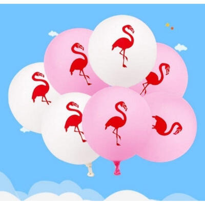 

Colorful 10&quotInch Ballon Flamingo Latex Birthday Wedding Summer Party Decoration