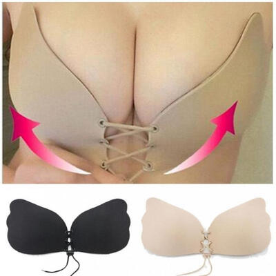 

Silicone Gel Invisible Bra Self-adhesive Stick On Push Up Strapless Backless Bra