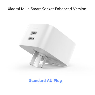 

Original Xiaomi MiJia Mi Smart Socket Enhanced Version Wireless WiFi Remote Control Time Setting Electricity statistics USB Plug