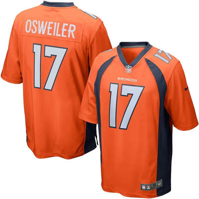 

Youth Football Jersey Denver Broncos Brock Osweiler Orange Game Jersey