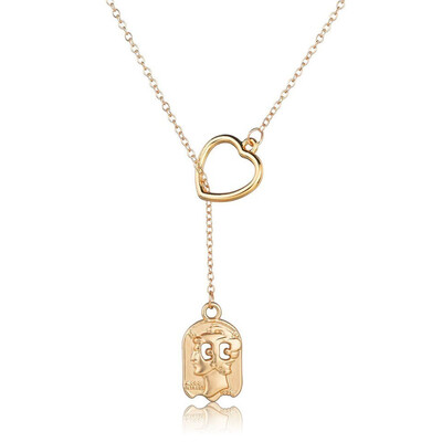 

Women Korean Style Gold Bow Tie Pendant Necklace Lucky 8 Design Necklace For Women Handmade Wedding Female Jewelry Necklace