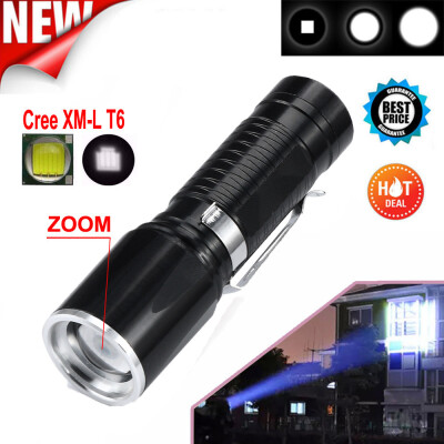 

Saidsome 5 Modes Super Bright X800 Tactical Flashlight LED Zoom Military Torch flashlight lamp