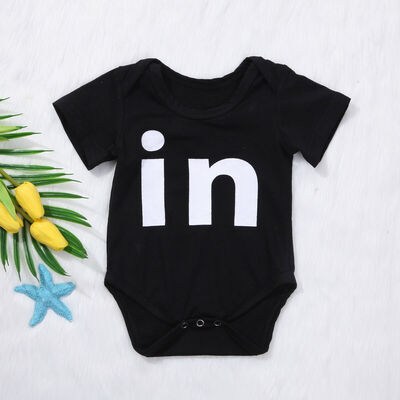 

Newborn Baby Boy Girl Infant Romper Jumpsuit Bodysuit Twin Clothes Cotton Outfit