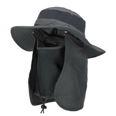 

360°Outdoor UV Protection Ear Flap Neck Cover Sun Hat Cap Fishing Hunting Hiking