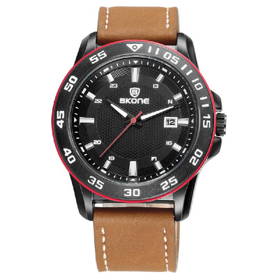 

SKONE Fashion Casual Watches 3ATM Water-resistant Men Quartz Watch Male Military Wristwatch Relogio Musculino