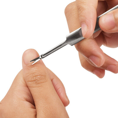 

〖Follure〗Nail Tool Stainless Steel Dead Skin Fork Dead Skin Push Professional Nail Tool