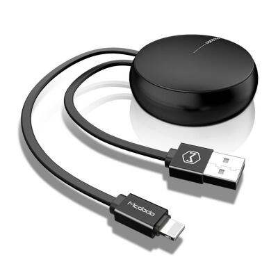 

MCDODO Retractable Anti-Winding Fast Charging Data Cable for iPhone 678
