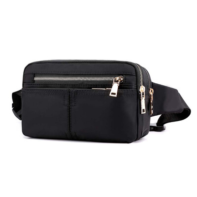 

Tailored Fashion Lady Solid Color Nylon Waterproof Wild Shoulder Bag Messenger Bag Pocket