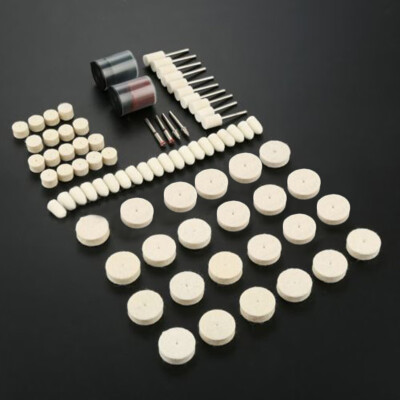 

78PCS Wool Felt Polishing Buffing Waxing Pad And Head Wheel Grinding Kit Supply