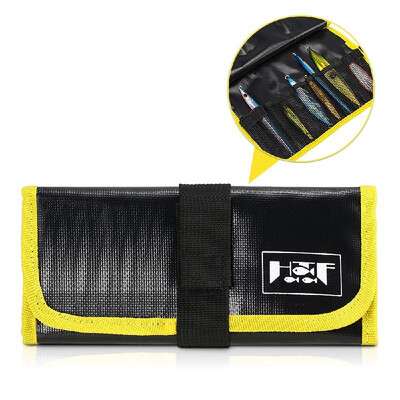 

Fishing Lures Bag Jigging Bag Water Resistant PVC Bag Fishing Baits Tools Accessories Storage Organizer Bag