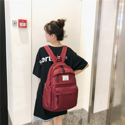 

Korean version of schoolbag Girls High School Girls Backpack ins style of college students fashion junior high school Shoulder Bag