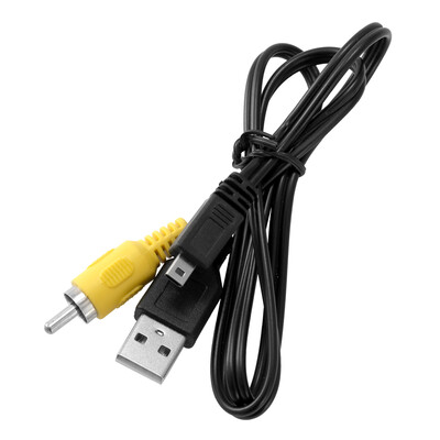 

2 in 1 Sports DV Mini Camera USB Data Line Sport Cam Leads AV Cable