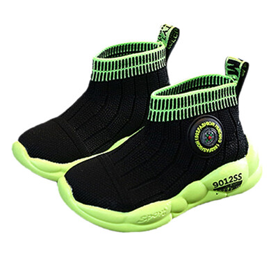 

Children Shoes Fashion Boys Girls Breathable Anti-Slip Sneakers Kids Soft Soled Casual Sport Shoes 0-5Y