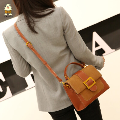 

Womens bag college wind girl single-shoulder bag retro-simple simple inclined-style bag spring new style Korean-style bag