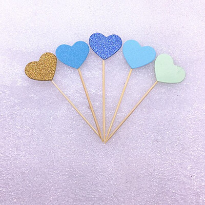 

FUNNYBUNNY Birthday Cupcake Topper Party Baby Shower Supplies Wedding Cake Decor