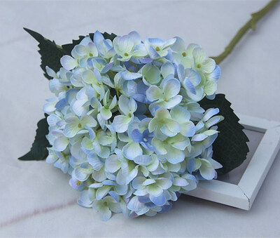 

FUNNYBUNNY Artificial Hydrangea Silk Flowers Arrangements Bunch Bridal Bouquet Wedding Bouquet for Home Garden Party Decoration
