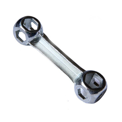 

6-15mm Spanner Bone Shape Multi Functional Zinc Alloy Bike Repair Tool For Maintenance New