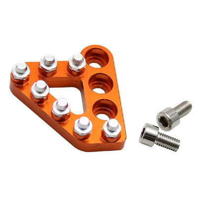

Rear Foot Brake Pedal Step Plate Tip Rear Brake Pad Fit for KTM 690 950 990