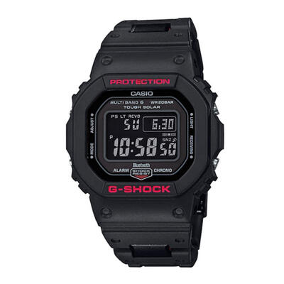 

Casio G-Shock GW-B5600HR-1 Multiband 6 Bluetooth Solar Watch - Black Red