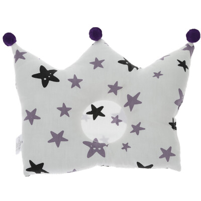 

Crown Shape Baby Pillow Infant Newborn Sleeping Headrest