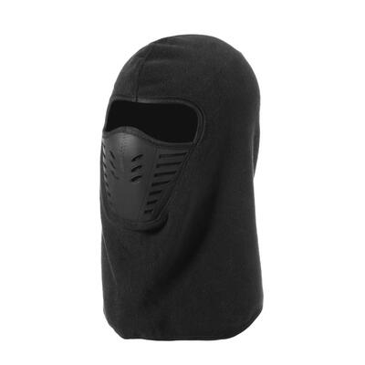 

Fashion Women Men Solid Color Fleece Full Face Mask Outdoor Sports Hats
