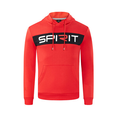 

Xtep mens sweater 2018 autumn&winter new lightweight comfortable hooded casual jacket fashion wear mens shirt 882429059101 red