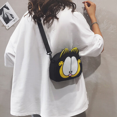 

Childrens bag female 2019 new Japanese Harajuku girl cartoon bag small fresh Sen canvas shoulder Messenger bag