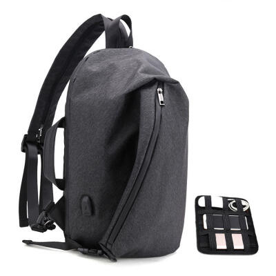 

20L Large Capacity Backpack Durable Water Resistant Travel Backpack With USB Charging Port