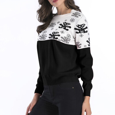 

〖Follure〗Women Long Sleeve Tops Sweater Pullover Slim Jumper Knitwear Outwear BKL