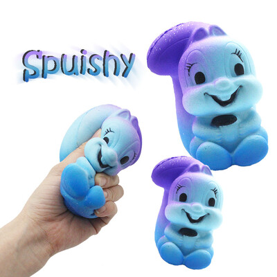 

Siaonvr Exquisite Fun Galaxy Squirrel Scented Charm Slow Rising Stress Relief Toys