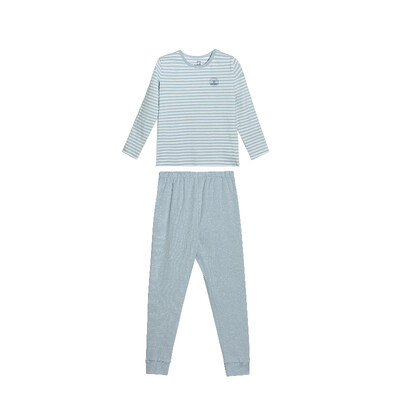 

CONYSON childrens striped suit Thin long-sleeved Air-conditioning suit 4906