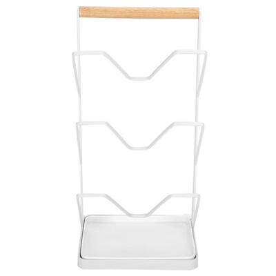 

Greensen Kitchen Stainless Steel Pot Lid Shelf Organizer Pan Cover Rack Stand Holder