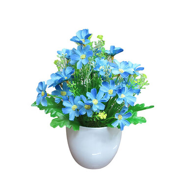 

1Pc Artificial Potted Flower Garden DIY Party Home Holiday Xmas Craft Decoration