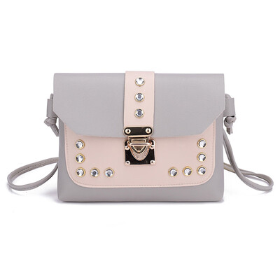 

Tailored Women Hit Color Rhinestone Shoulder Bag Messenger Satchel Tote Crossbody Bag