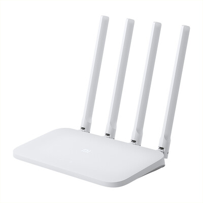 

Xiaomi Wireless Router Smart Control High Speed Wide Coverage WiFi Internet Router 64MB 300Mbps with 4 High-gain Antennas for Home