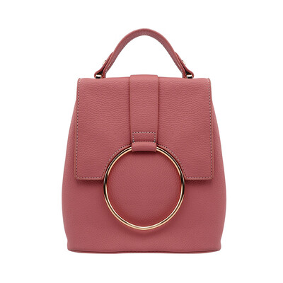 

Tailored leather backpack zipper big shoulder bag multifunction new female backpack RBP