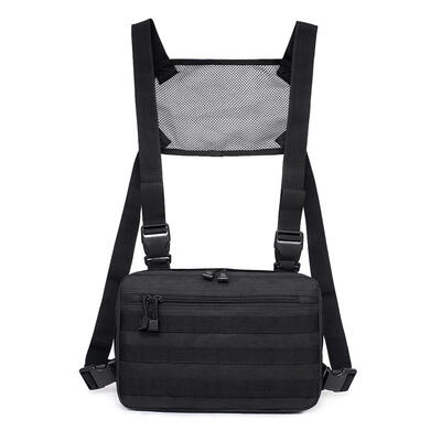 

Outdoor Large Capacity Chest Rig Waist Bag Portable 600D Nylon Anti-theft
