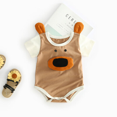 

Toddler Newborn Baby Boy Girl Cartoon Printed 3D Bodysuit Romper Costume Clothes