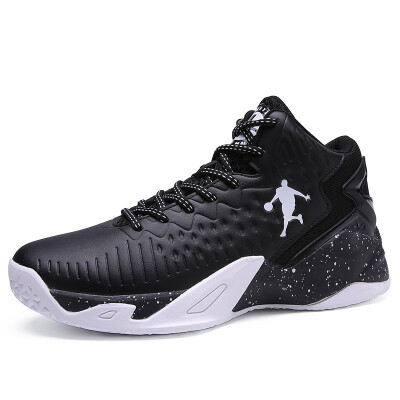 

Autumn&winter mens sports shoes new mens basketball shoes youth slip wear high basketball shoes